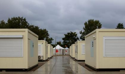 kontener dla powodzian