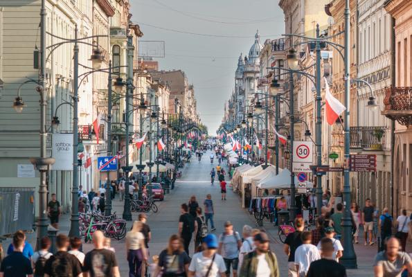 ul .Piotrkowska, Łódź