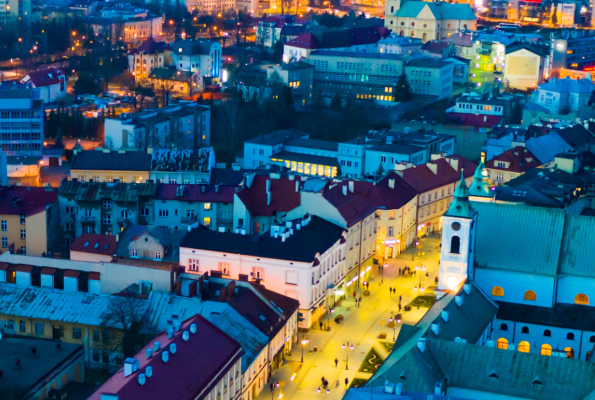 Rzeszow Aerial View_old_town