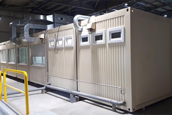 hale produkcyjne kontenery